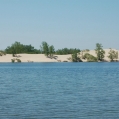 You can see the Sand Dunes Beach  from our waterfront.  